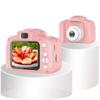 Portable Digital Slr Camera for Kids - Pink