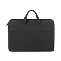 Waterproof Laptop Handbag - 15.6 Inches Shock-absorbing &amp; Large-capacity - Mysterious Black