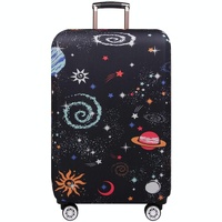 Thickened Luggage Cover - Elastic Wear-resistant Anti-dust Protection - Size l - European Sights