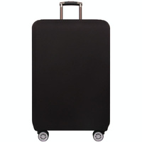 Xl Thickened Stretch Luggage Cover - Dust-proof &amp; Wear-resistant - Black