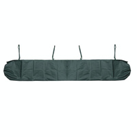 Waterproof Retractable Canopy for Outdoor Patio - 3.5m Size Dustproof Protective Cover - Green