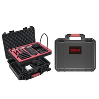 Waterproof Dual-layer Storage Box for Insta360 X4 Startrc - Black