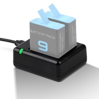 Gopro Hero9 / 10 Dual Battery Charger with Usb Cable &amp; Indicator Light
