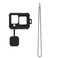 Silicone Case for Gopro Hero10 / 9 - Liquid Finish - Black