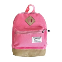 Kindergarten Kids&#39; Simple Shoulder Bag - Minimalist Design - Pink