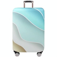 18-21 Inch Travel Suitcase Dust Covers - Elastic &amp; Abrasion-resistant - Gradient Ripple