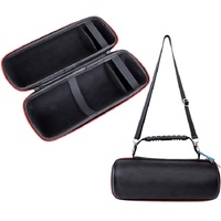 Jbl Pulse4 Portable Storage Bag with Velvet Lining and Protective Cover - Black Net Grid