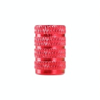 Aluminum Alloy Gas Mouth for Xiaomi M365 / Pro Electric Scooter - Dust-proof - Red