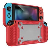Protective Tpu Pc Case for Nintendo Switch Oled - Red