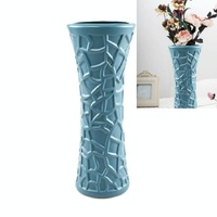 Hydroponic Vase for Dry and Wet Flower Arrangements - Blue