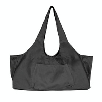 Fitness Travel Duffel Bag - Breathable &amp; Lightweight - Black