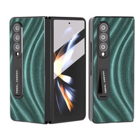 Galactic Pattern Phone Case for Samsung Galaxy z Fold 4 5g - Integrated Protection - Green