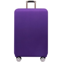 Stretch Luggage Protective Cover - Durable &amp; Dust-proof - Size l - Violet