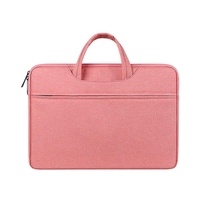 Waterproof Laptop Handbag - 15.6 Inches Shock-absorbing &amp; Large-capacity - Lady Pink