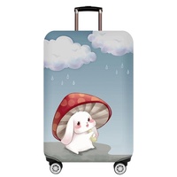 Xl Thick Elastic Luggage Cover - Dustproof &amp; Wear-resistant - Mushroom Rabbit