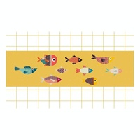 52 Inch Dust-proof Tv Cover for Household - Fish