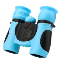 High Magnification Children&#39;s Outdoor Telescope - Hd Quality - Blue