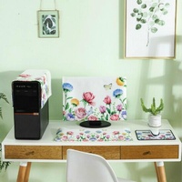 Universal 3-in-1 Desktop Pc Dust Cover - Fits 20-22 Inch - Butterfly