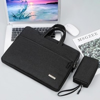 12 Inch Inner Bag with Power for Handbag and Laptop - Black