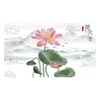 55 Inch Tv Dust-proof Cover for Household - Protects from Dust - Lotus
