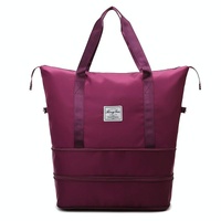 Waterproof Fitness Bag - Large Size - Purple Red