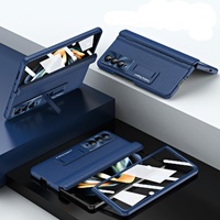 Foldable Full Body Case for Samsung Galaxy z Fold 4 / 5g - 360 Degree Folding - Blue