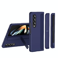Detachable Pen &amp; Phone Case for Samsung Galaxy z Fold 4 - 2 in 1 - Blue