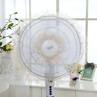 Electric Fan Safety Net Cover - Anti-pinch Dustproof - Light Pink