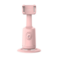360 Rotation Follow-up Gimbal Stabilizer with 1 / 4-inch Interface - Black - Pink