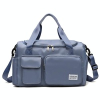 Waterproof Gym Bag for Travel - Size l - Fog Blue