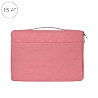 Stylish Laptop Handbag For Macbook &amp; More - Polyester &amp; Nylon - Pink