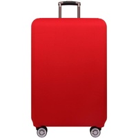 Xl Thickened Stretch Luggage Cover - Dust-proof &amp; Wear-resistant - Red