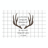 52 Inch Dust-proof Tv Cover for Household - Antlers