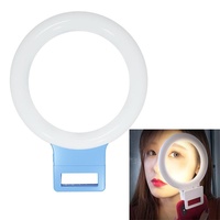 Xj18 Live Self-timer Led Fill Light - Perfect for Live Streaming - Blue