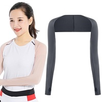 Sun Protection Golf Shawl Sleeves for Outdoor Sports and Cycling - Deep Gray