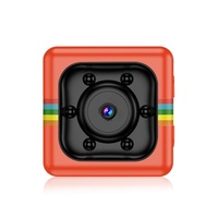 Hd Mini Sport Camera With Night Vision &amp; Tf Card - Red