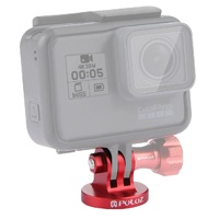 Universal Tripod Mount for Action Cameras - Red