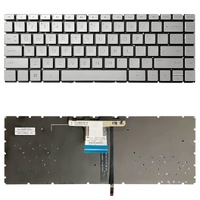 Backlit us Keyboard for Hp Pavilion X360 14 Laptops - Silver