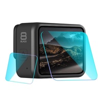 Tempe Glass Film for Gopro Hero8 Lens and Display - Clear