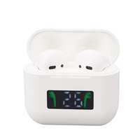 Wireless Bluetooth Earphones with Touch Display - White