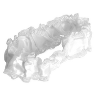 Bride to Be Lace Garter Party Girls Hens Night Wedding Shower Bachelorette - White