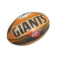 GWS Giants AFL Footy 8&quot; Soft Touch Stress Ball Football