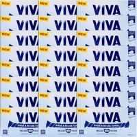 480x Viva Paper Towel Rinse &amp; Re-Use Towel Reusable 20 Sheets x 24 Packs Bulk Box