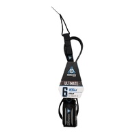 Komunity KS 1.1 6ft Ultimate Super Comp Leash Surfboard Legrope Leash Surf Surfing Leg Rope