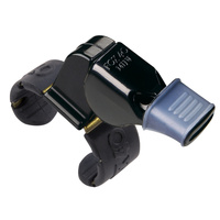 Fox 40 Classic Mini CMG Whistle Outdoor Safety Sports Referee Football - Black
