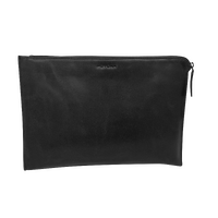 Futura Mens Document Satchel College School Office Travel Bag - Black