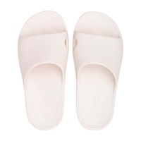 Archline Rebound Orthotic Slides Flip Flop Thongs Slip On Arch Support - White - Euro 47