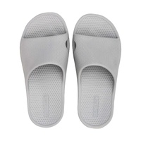 Archline Rebound Orthotic Slides Flip Flop Thongs Slip On Arch Support - Stone Grey - Euro 39