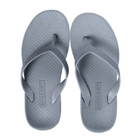 ARCHLINE Orthotic Flip Flops Thongs Arch Support Shoes Footwear - Grey - EUR 39