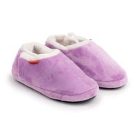 ARCHLINE Orthotic Slippers CLOSED Arch Scuffs Pain Relief Moccasins - Lilac - EU 43